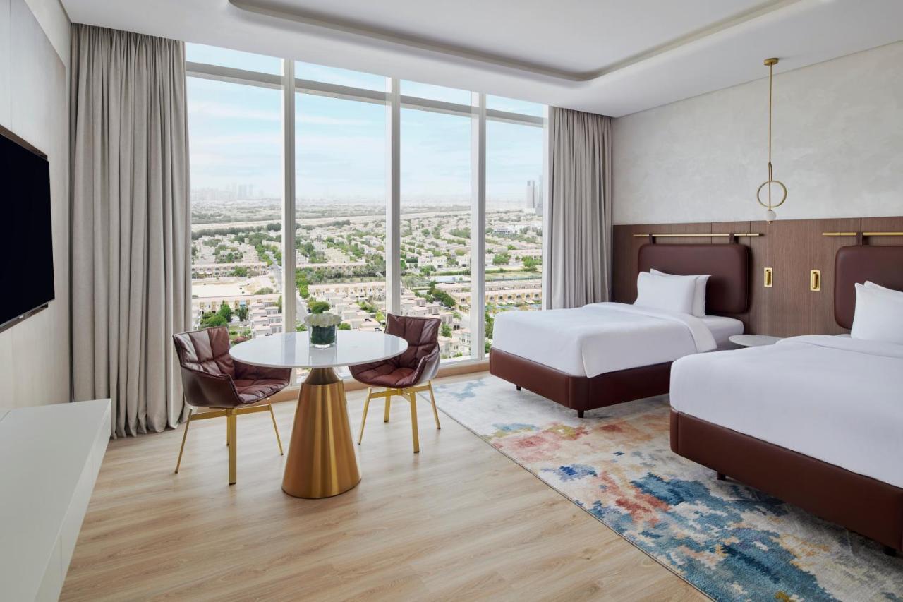 Movenpick Jumeirah Village Triangle Dubai Buitenkant foto Deluxe room