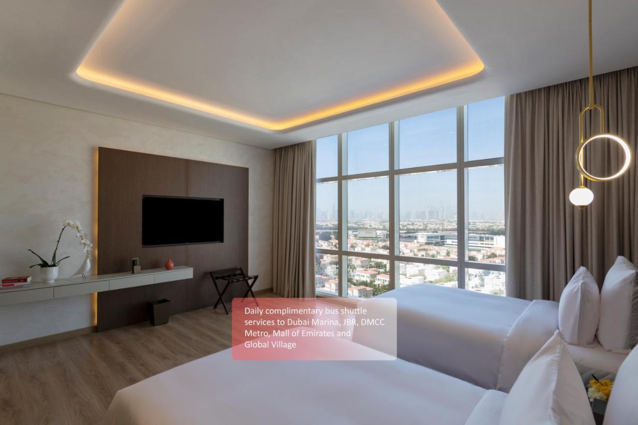 Movenpick Jumeirah Village Triangle Dubai Buitenkant foto Deluxe room